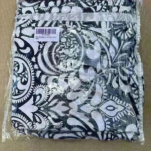 Miuco Semi Sheer Curtain 84" Long Navy Blue Shower Curtain Lush Decor